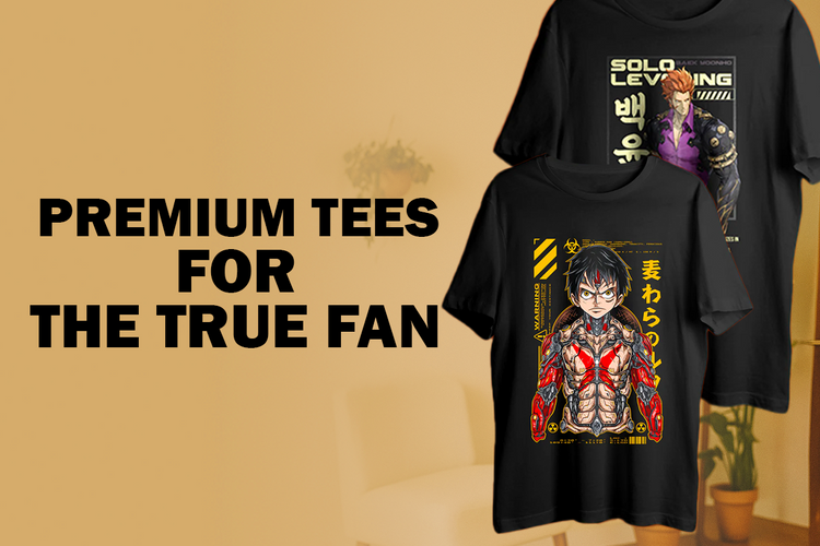 Premium Anime T-Shirts for Men & Women