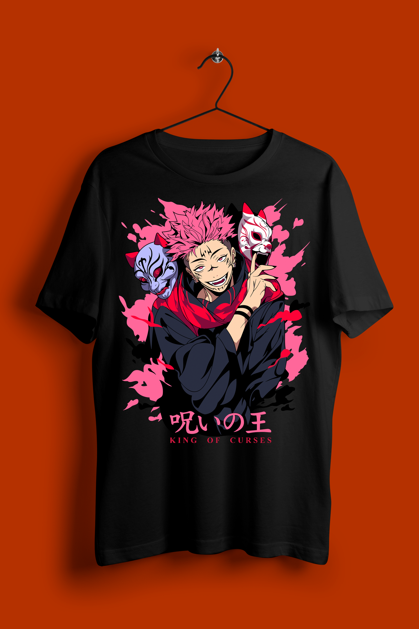 "King of Curses" Oversized Anime T-Shirt
