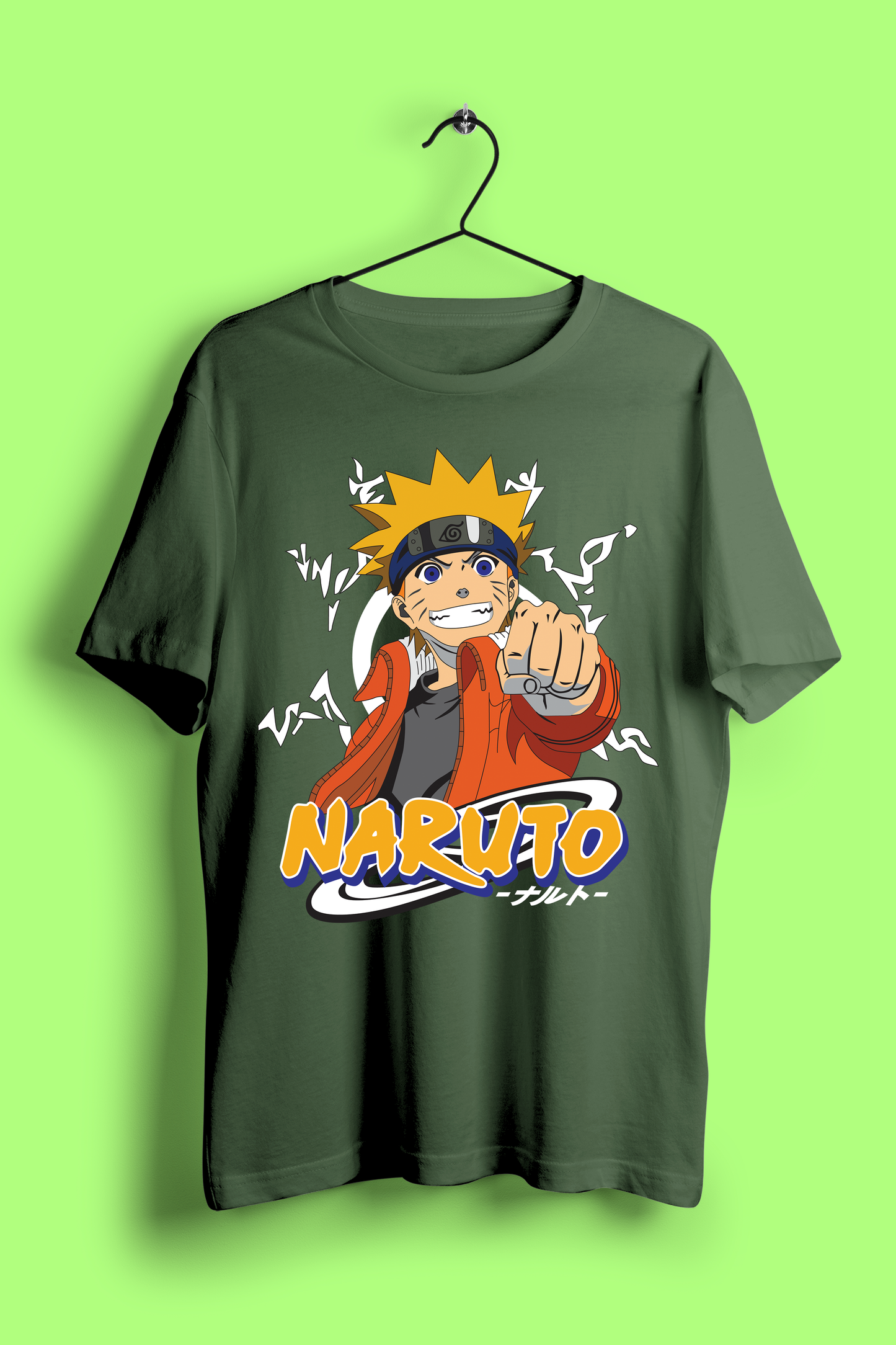 Naruto Oversized Tees T-Shirt – Believe It! Wear the Ninja Way