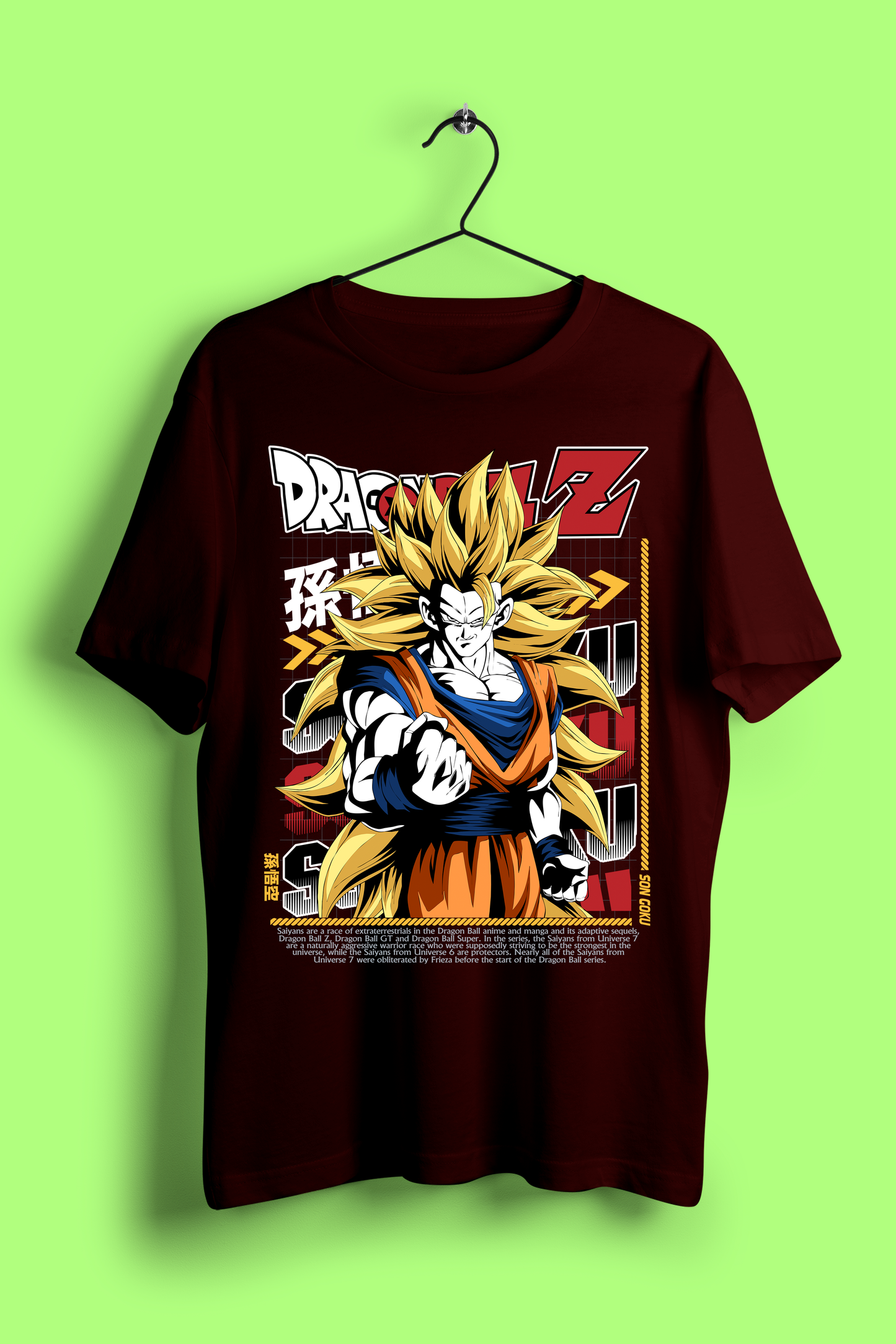 Dragon Ball Z Oversized Tees – Power Up Your Style