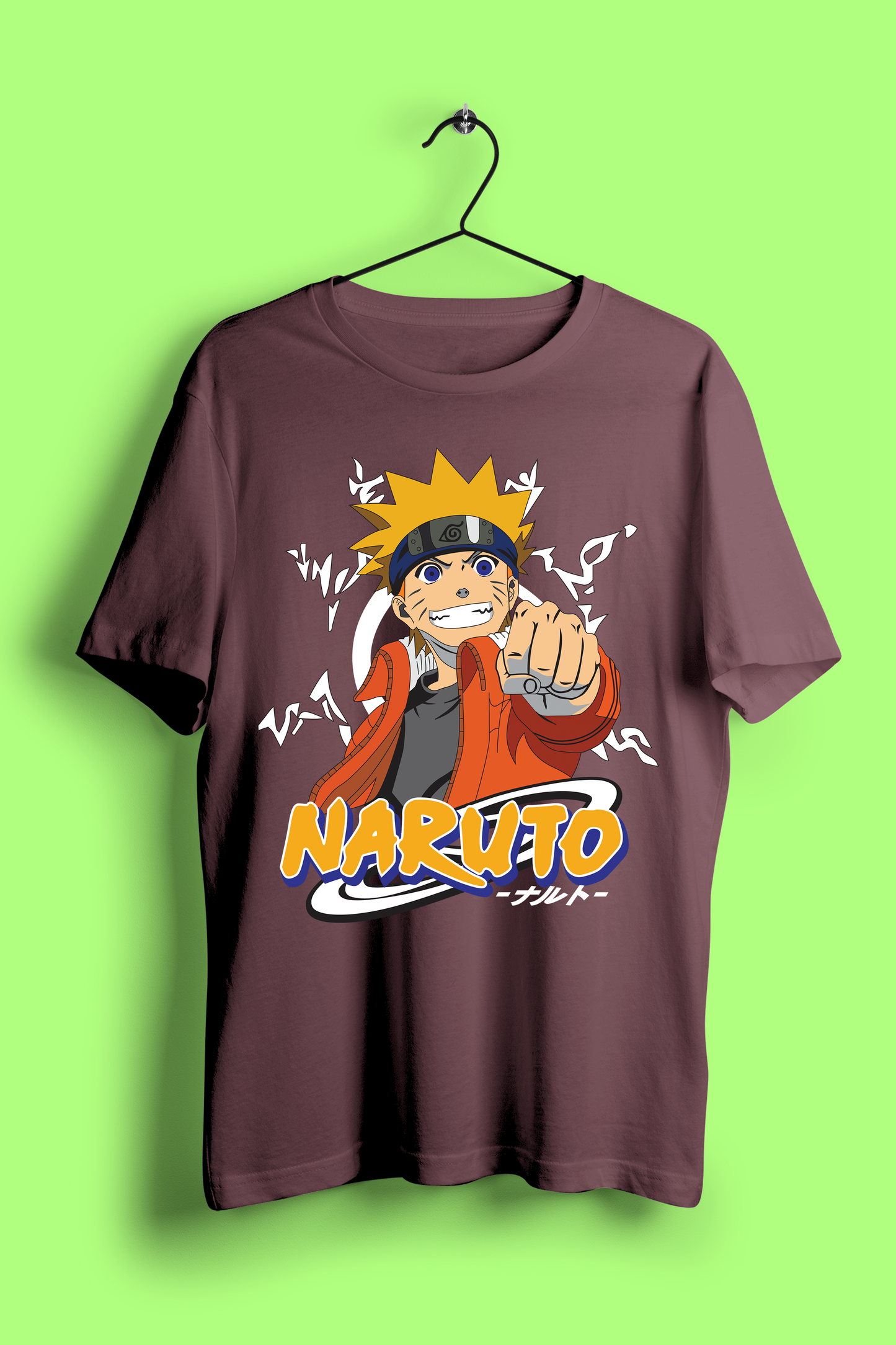 Naruto Oversized Tees T-Shirt – Believe It! Wear the Ninja Way