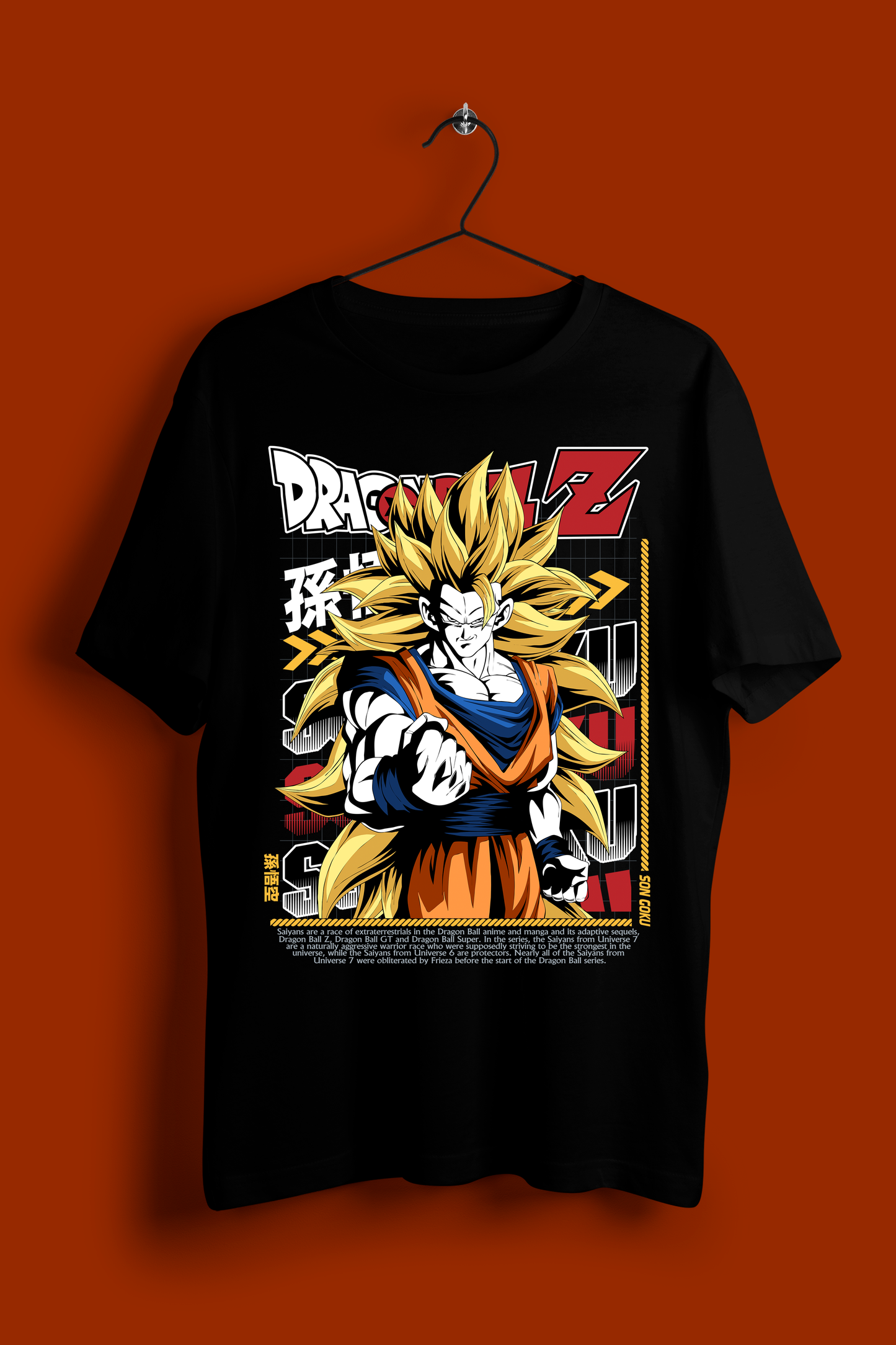 Dragon Ball Z Oversized Tees – Power Up Your Style