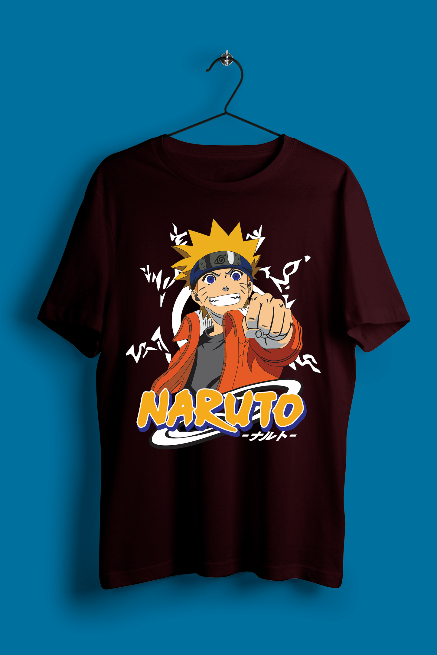 Naruto Oversized Tees T-Shirt – Believe It! Wear the Ninja Way