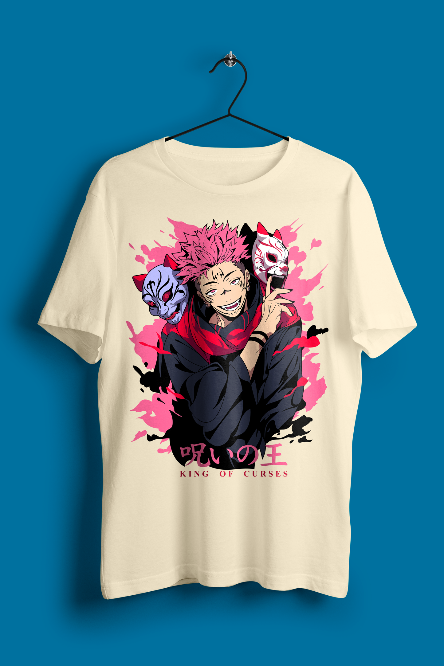 "King of Curses" Oversized Anime T-Shirt