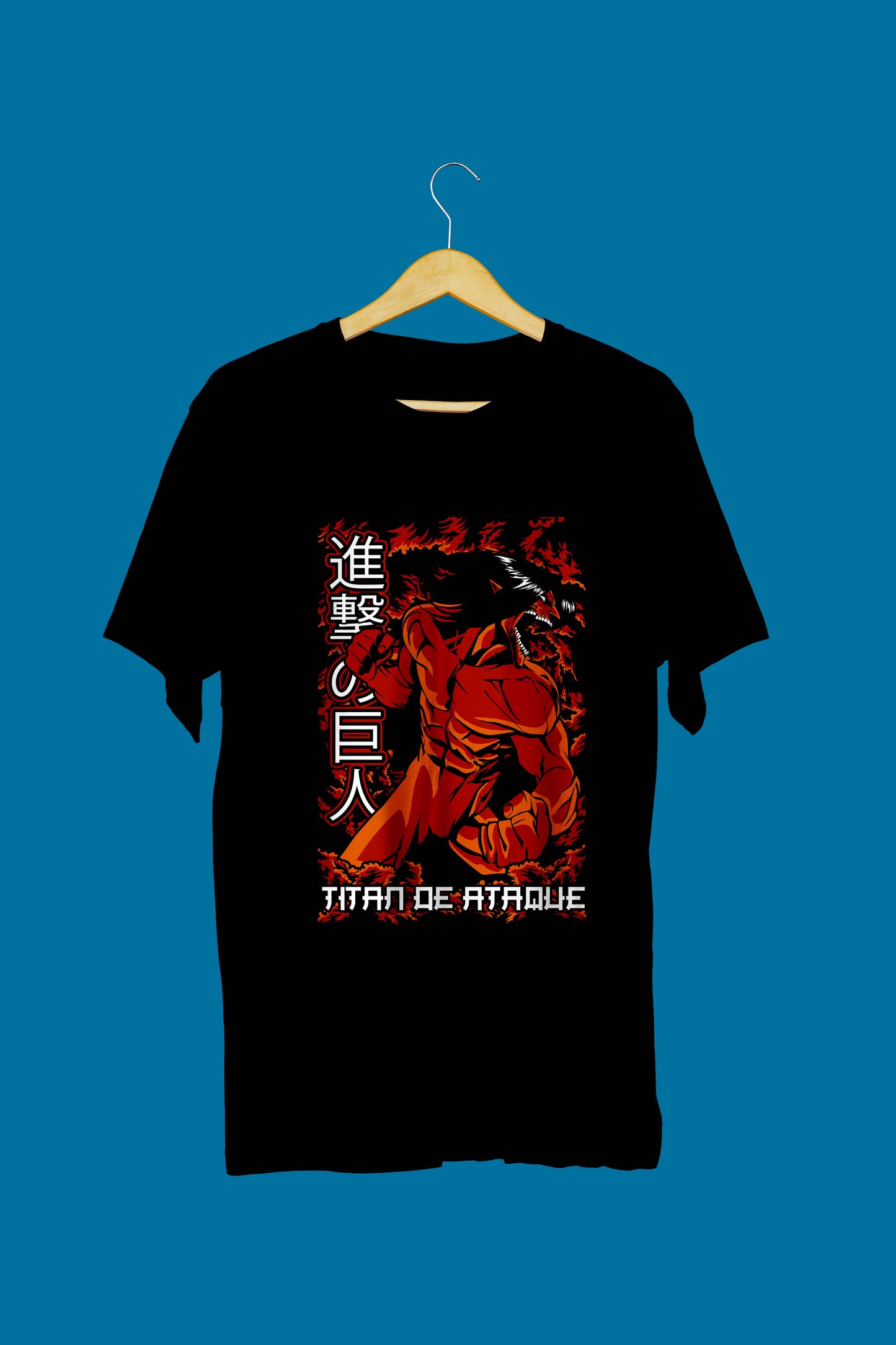 Attack Titan – Inferno Form Tee Anime T-Shirt