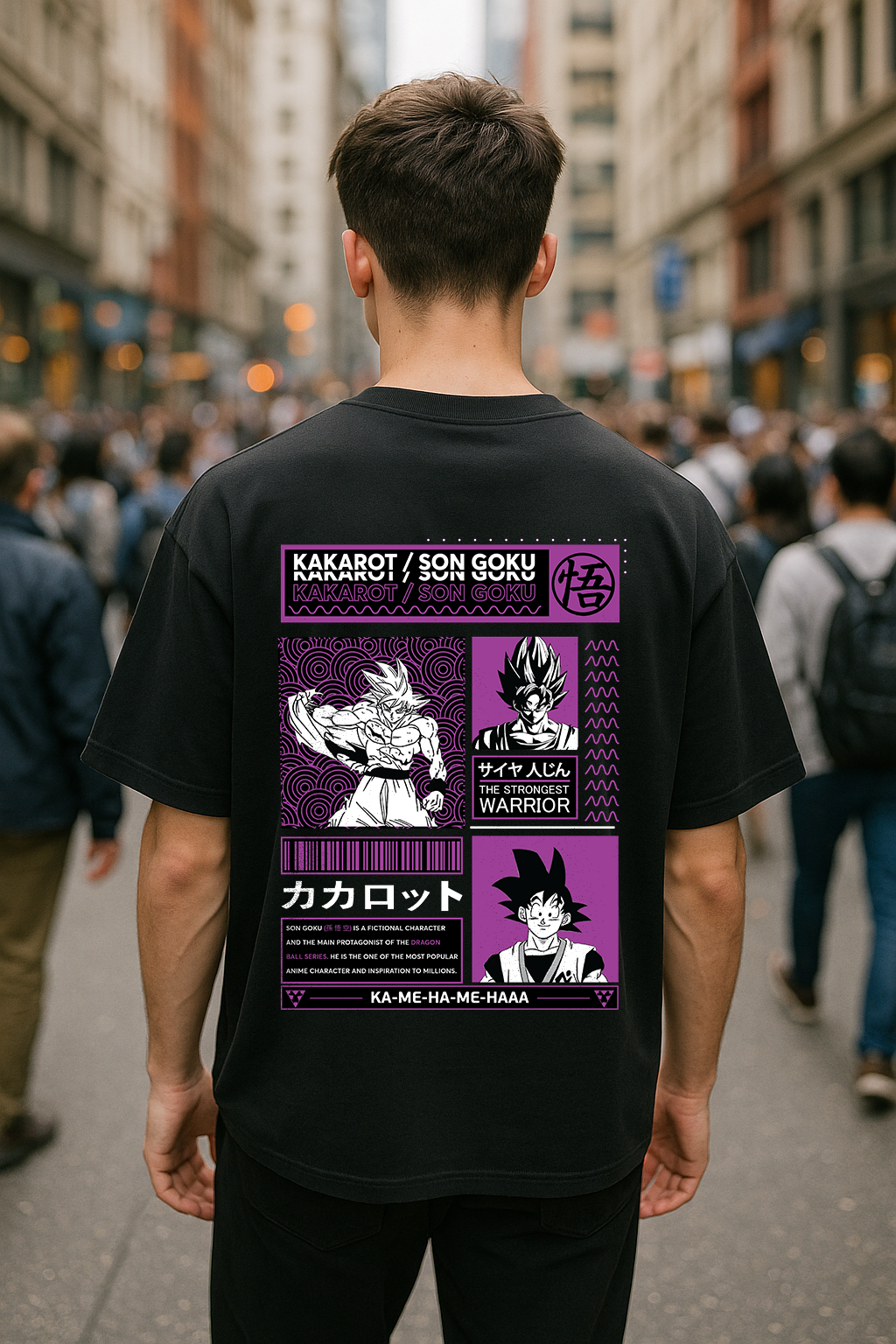 Ultra Instinct Kakarot Oversized Tee