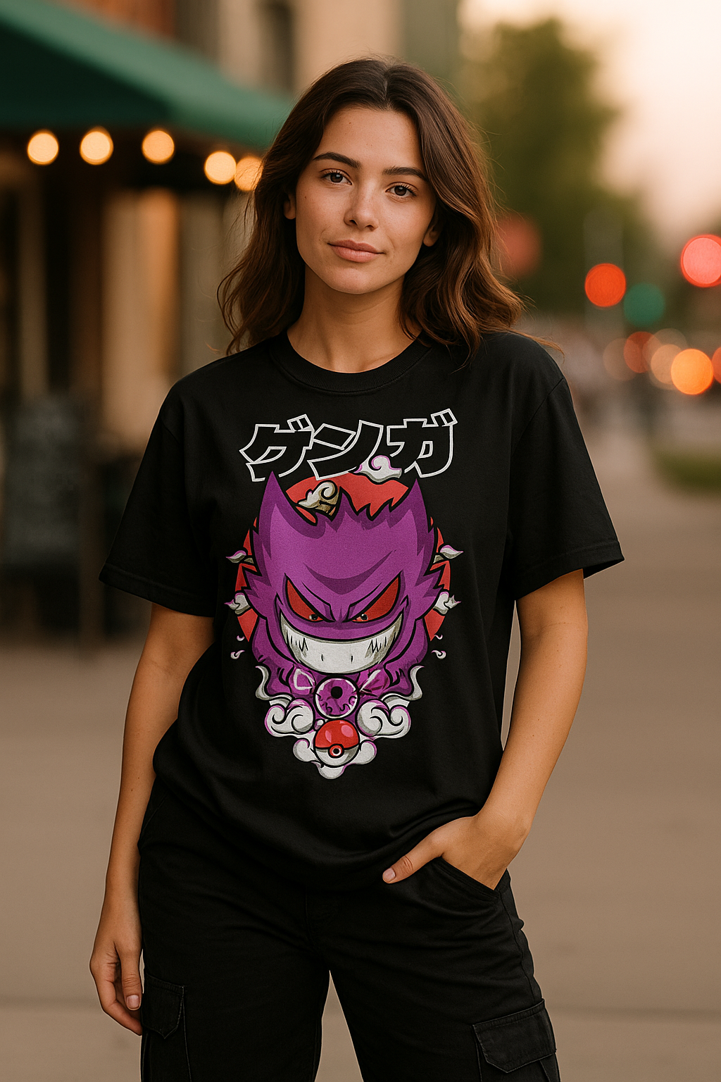 Oversized Gengar T-Shirt