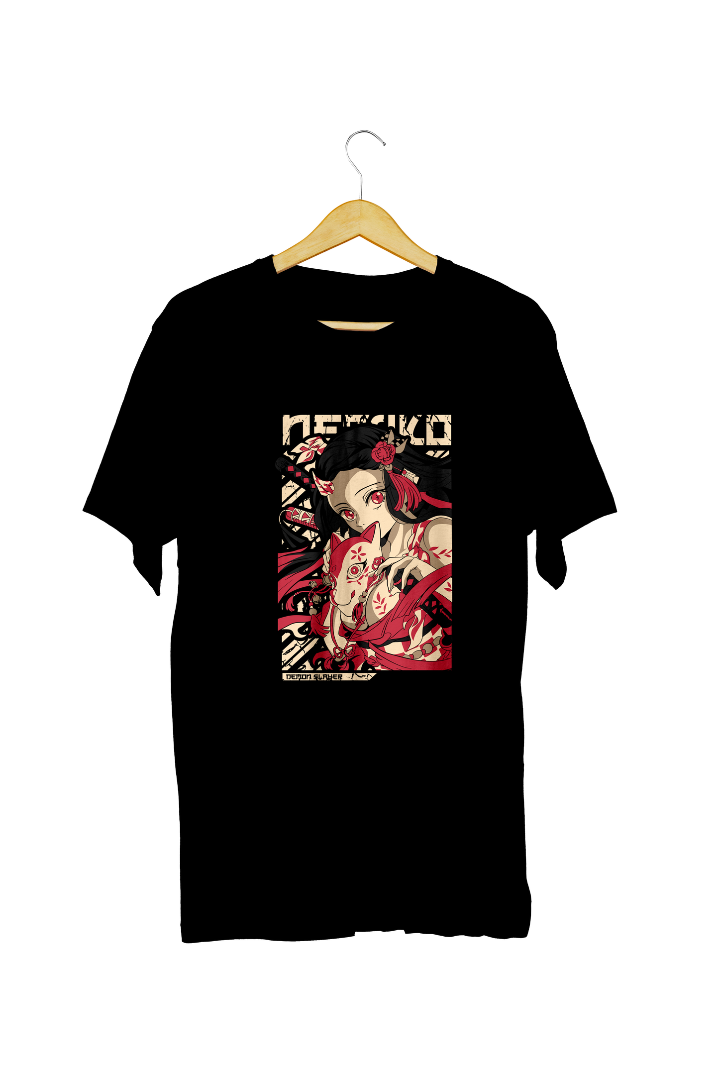 Nezuko Kimetsu No Yaiba T-Shirt – Black Edition