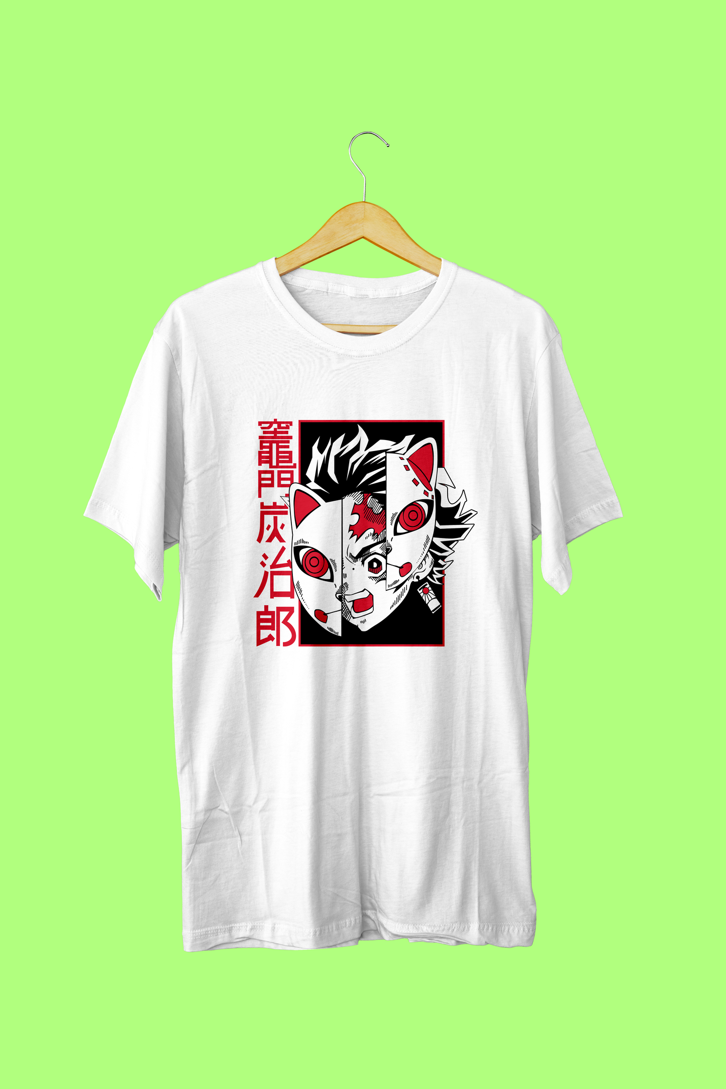 Demon Slayer : Tanjiro Kammado Masked T-Shirt