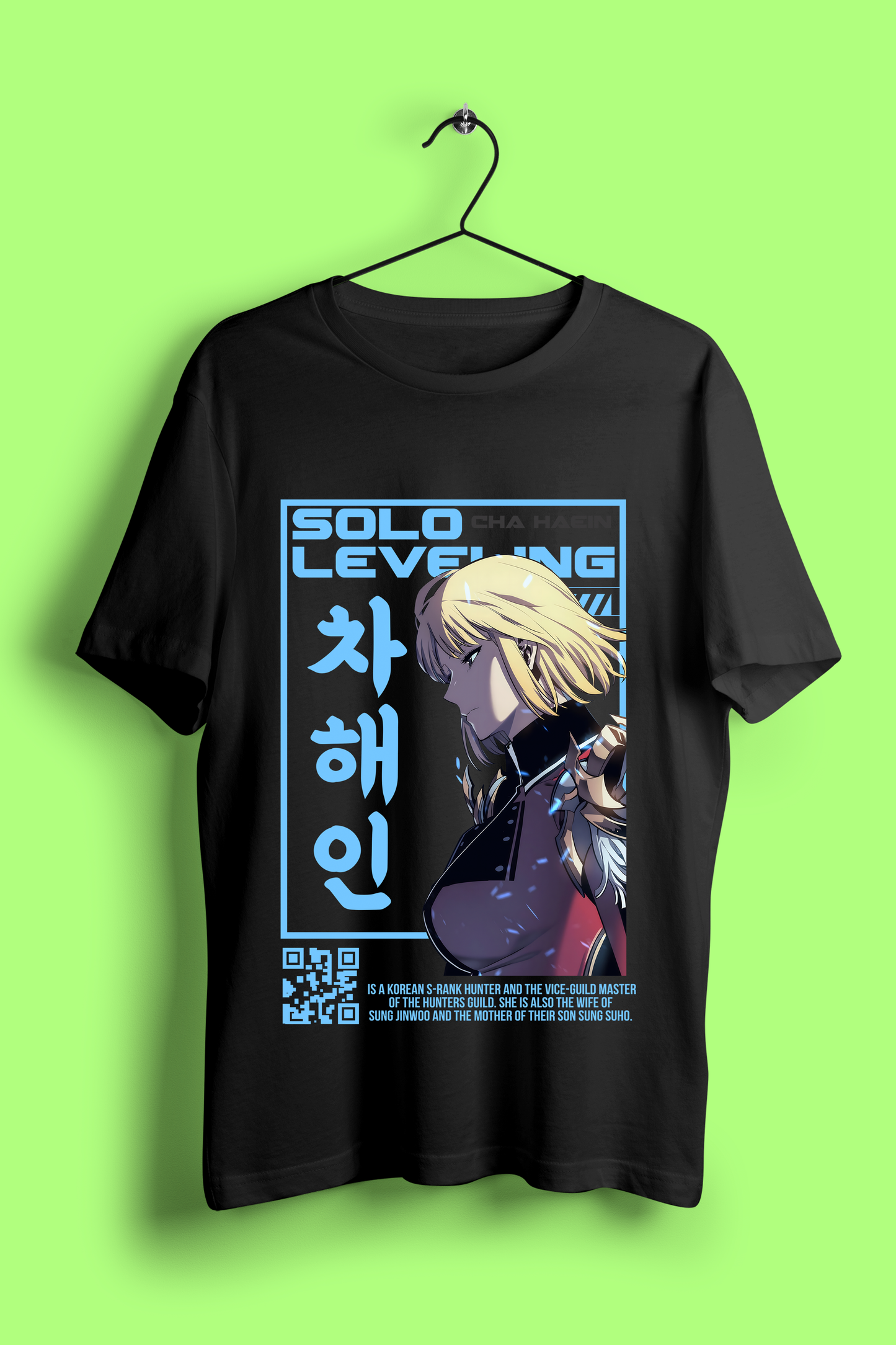 Cha Hae-In – Vice Guild Master Oversized T-Shirt