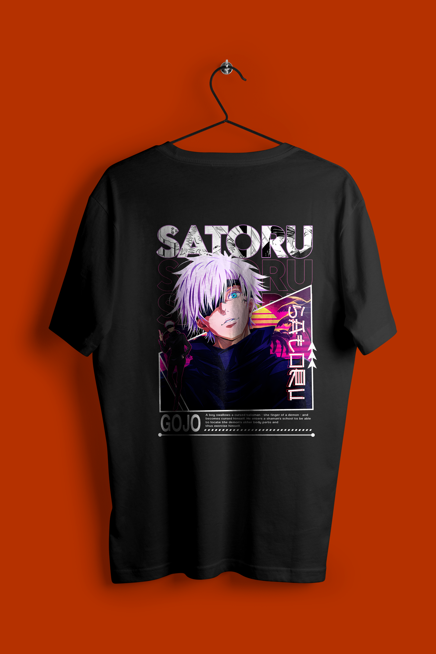 Oversized Anime Graphic T-Shirts