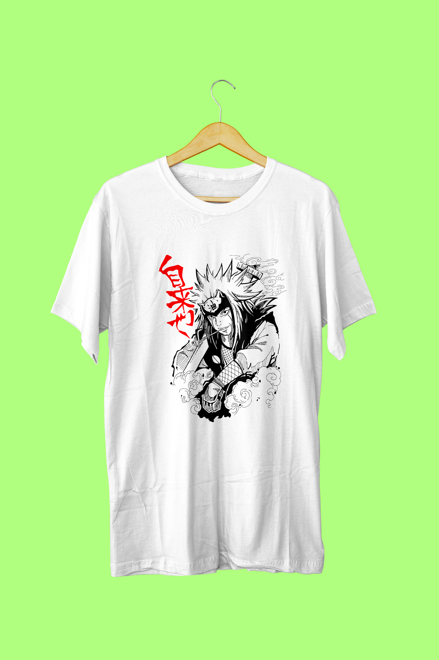 Naruto Jiraiya Printed T-Shirt