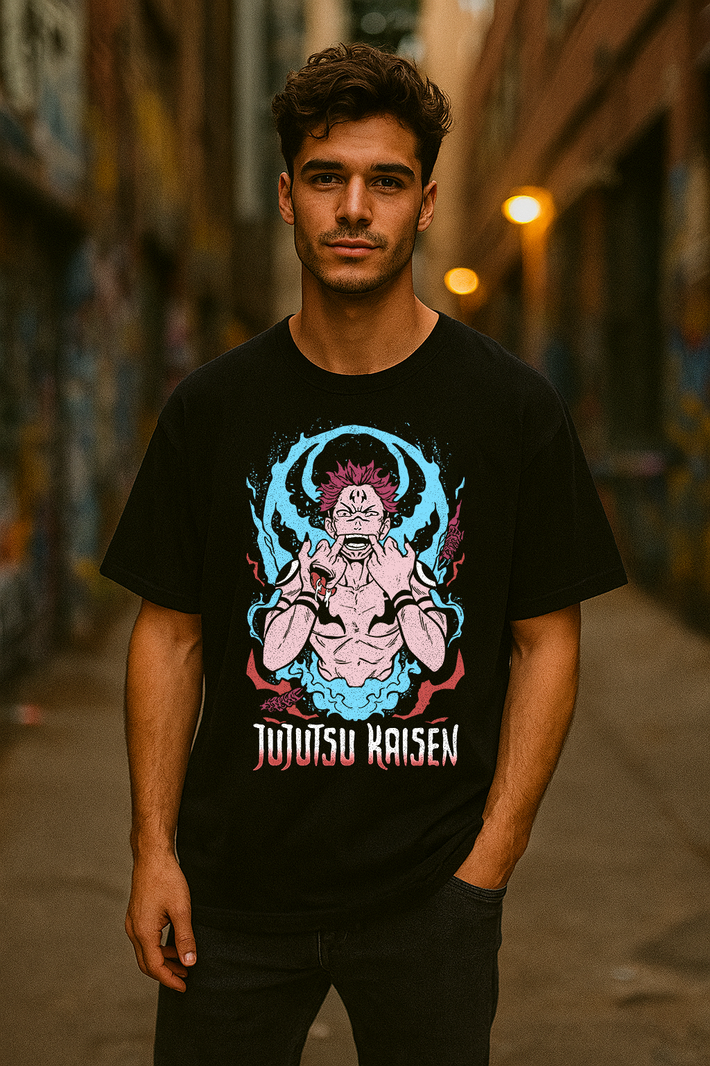 Jujutsu Kaisen Oversized Tees – Style That Curses Can’t Touch