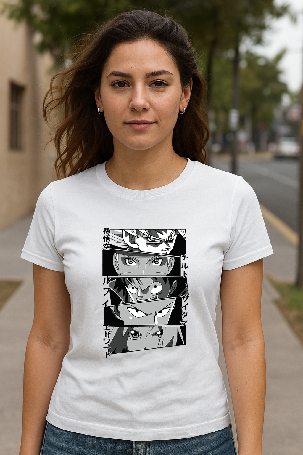 Ultimate Anime Legends Eye Panel T-Shirt