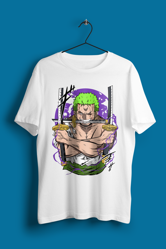 "Roronoa Zoro" Oversized Anime T-Shirt