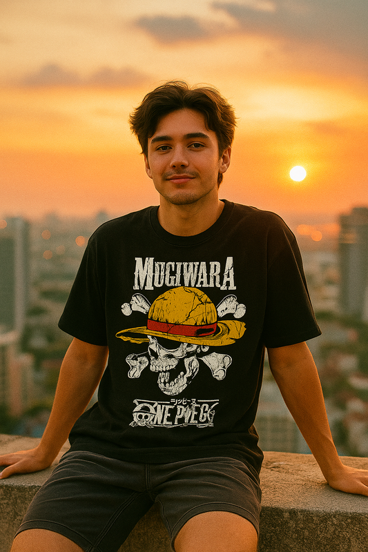 Oversized "Mugiwara" Skull Tee – One Piece