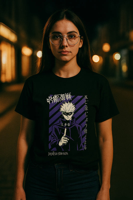 Gojo Satoru Tee – Cursed Energy Never Looked This Cool
