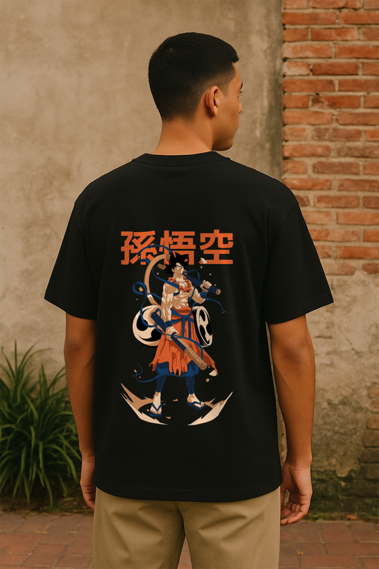 Samurai Saiyan Oversized Tee