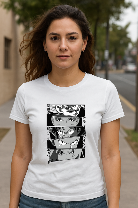 Ultimate Anime Legends Eye Panel T-Shirt